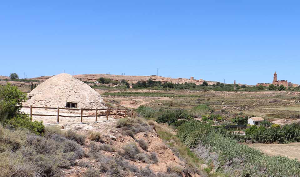 ruta del hielo por Comarca Campo de Belchite