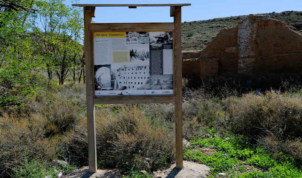 Ruta de las Huellas de la Guerra Civil en Belchite