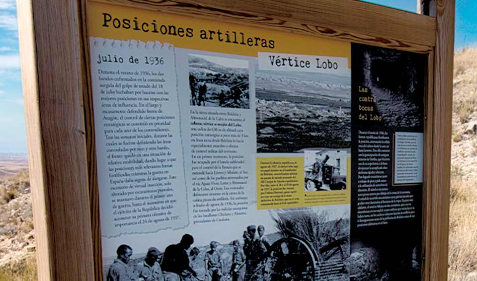 Ruta de las Huellas de la Guerra Civil Zaragoza